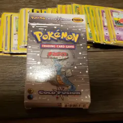 Pokemon Neo Genesis Cold Fusion Theme Deck Box plus 65 1st edition 2000-2001 - Image 3