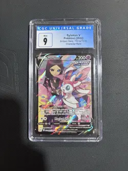 Pokemon TCG Sylveon v TG14/TG30 Swsh09 Trainer Gallery Brilliant Stars - Image 1