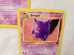 1999 Pokemon Evolution 3 Lot Rares! Gastly Haunter & Gengar Fossil Set LP/MP - Image 5