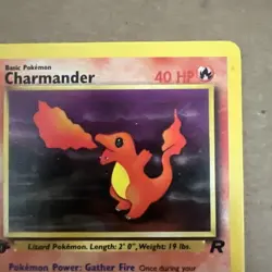 Pokemon TCG Charmander Rocket 1st Edition - Image 2