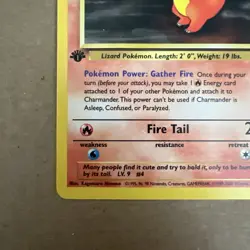 Pokemon TCG Charmander Rocket 1st Edition - Image 4