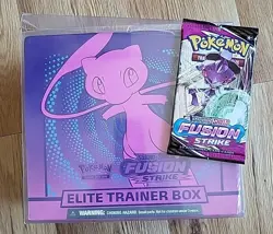 ☄Fusion Strike Elite Trainer Box Pokemon Sword & Shield/ + 1 Pack / PVC DUST - Image 1