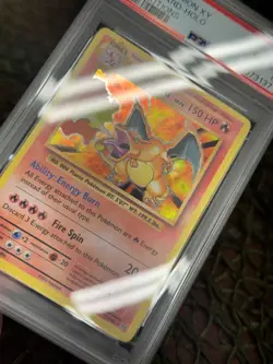 *PSA 8* CHARIZARD LV. 76~ Pokemon TCG: XY EVOLUTIONS HOLO 2016 - Image 5