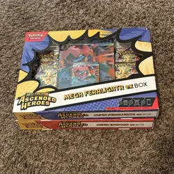 Pokemon TCG: Mega Evolutions Ascended Heroes Mega Ex Box Lot Of 2 Sealed. - Image 1