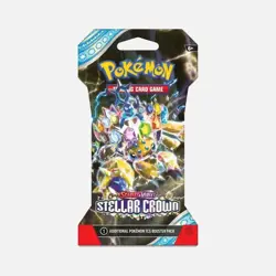 Stellar Crown Sleeved Booster Pack - SV07: Stellar Crown Pokemon (Random Art) - Image 4