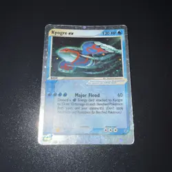 Kyogre EX 2003 Pokemon Black Star Nintendo Promo 001 | HOLO RARE! - Image 2