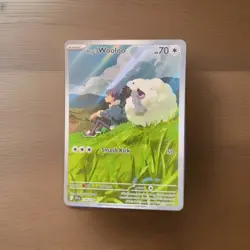 Pokemon TCG Hop's Wooloo 170/159 Illustration Rare Journey Together - Image 1