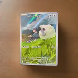 Pokemon TCG Hop's Wooloo 170/159 Illustration Rare Journey Together - Image 2