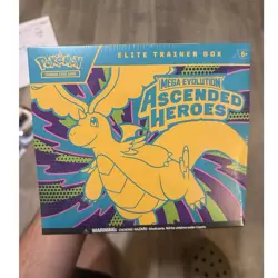 Pokemon TCG Mega Evolution Ascended Heroes Elite Trainer Box Booster English - Image 1