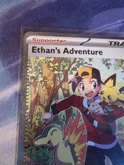 Pokemon TCG: Ethan's Adventure 236/182 - SV Destined Rivals SIR - NM - Image 2
