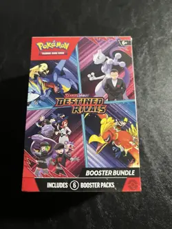 Pokemon Destined Rivals Booster Bundle (Brand New Sealed) Pokemon - Image 1
