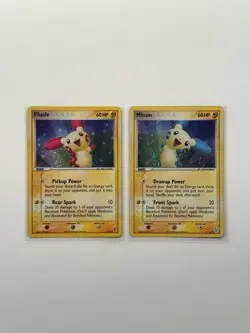 Pokemon TCG 2006 Plusle & Minun EX Trainer Kit | Dual Holo | Near Mint Condition - Image 1