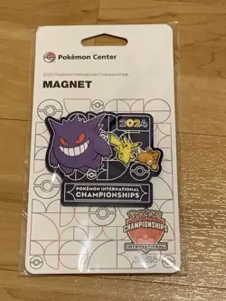 Pokemon Center EUIC 2024 Exclusive Magnet International championships - Image 1