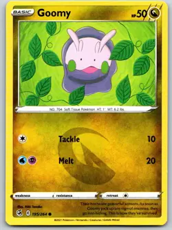 Goomy 195/264 Near Mint SWSH08: Fusion Strike Pokemon Shipnow - Image 1