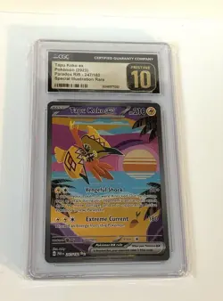 Pokemon Tapu Koko ex Paradox Rift Special Illustration Rare #247 CGC 10 Pristine - Image 1