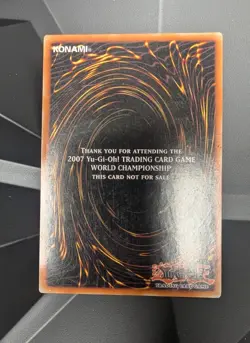 Game Your Game On WCPS-EN700 YuGiOh World Championship 2007 Promo MP/HP - Image 4