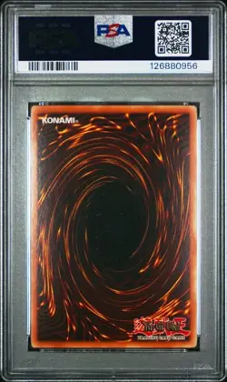 Gaia The Dragon Champion *PSA 9* Secret Rare *LOB-125* Legend Of Blue Eyes *2002 - Image 2