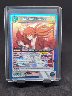 Union Arena: Rurouni Kenshin - Kenshin Himura (SR) Foil - UE11BT/RNK-1-011 - Image 1