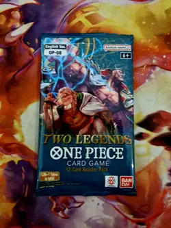 OP08 Two Legends Booster Pack - Sealed English - One Piece Card Game TCG - Image 1