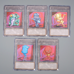 YuGiOh Ojama Black Yellow Green Red Blue Token 5 set TP12 TP13 EX Japanese r458 - Image 1