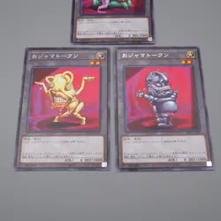 YuGiOh Ojama Black Yellow Green Token 3set TK03-JP026 TK03-JP027 NM-E Japan r457 - Image 3