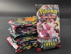 Lot of (18) Pokemon Scarlet & Violet SV4.5 Paldean Fates Booster Packs SEALED - Image 1