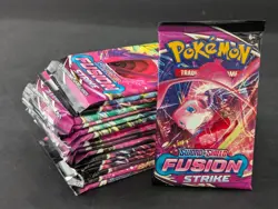 Lot of (18) Pokemon TCG Sword & Shield Fusion Strike Booster Packs SEALED - Image 1