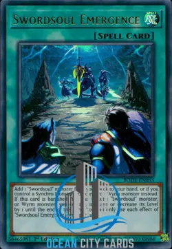 Yugioh BODE-EN053 Swordsoul Emergence Ultra Rare Card 1st Edition - Image 1