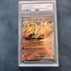 Charizard ex 2023-24 Pokemon Scarlet and Violet Black Star Promos #161 (PSA 8) - Image 1