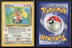 Farfetch'd 27/102 Uncommon Base Set Unlimited Pokemon Lightly Played - Image 3