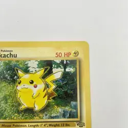 Pikachu 60/64 Jungle 1st Edition NM Common WOTC Pokemon TCG Vintage Single - Image 4