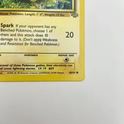 Pikachu 60/64 Jungle 1st Edition NM Common WOTC Pokemon TCG Vintage Single - Image 5