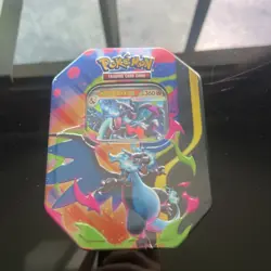 Pokemon - TCG - Mega Charizard X ex Tin - Image 1