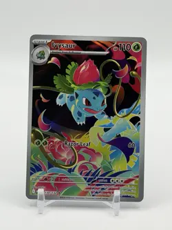 Pokemon Ivysaur Illustration Rare Full Art Holo Me01: Mega Evolution 134/132 - Image 1
