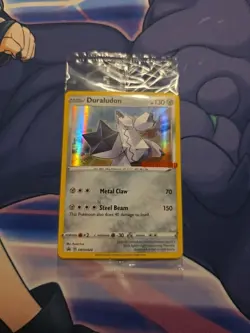 Pokemon TCG Duraludon Black Star Promo (Gamestop Exclusive) SWSH028 Sealed - Image 1