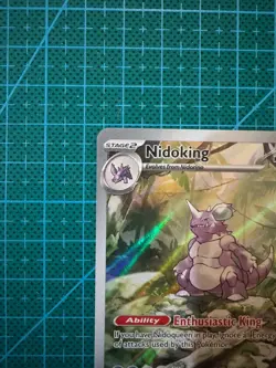 Pokemon TCG Nidoking 174/165 Illustration Rare Scarlet & Violet 151 English - Image 2