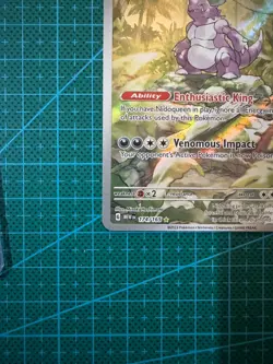 Pokemon TCG Nidoking 174/165 Illustration Rare Scarlet & Violet 151 English - Image 4