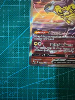 Pokemon TCG Raikou V GG41/GG70 Ultra Rare Crown Zenith: Galarian Gallery English - Image 4