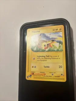 Pikachu 124/165 Common Expedition Base Set Pokemon NM - Image 2