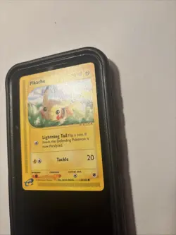 Pikachu 124/165 Common Expedition Base Set Pokemon NM - Image 3