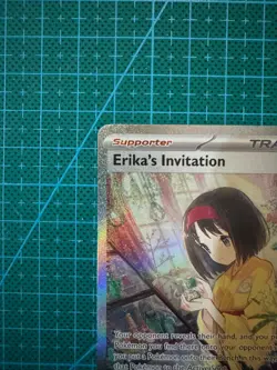 Pokemon TCG Erika's Invitation 203/165 SIR Scarlet & Violet: 151 English - Image 2