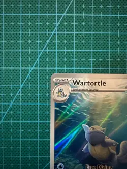 Pokemon TCG Wartortle 171/165 Illustration Rare Scarlet & Violet: 151 English - Image 2