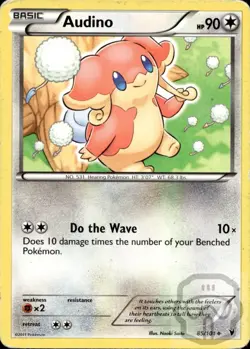 Audino 85/101 UC Noble Victories Pokemon MP - Image 3