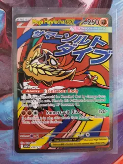 Pokemon TCG Mega Hawlucha ex - 268/217 - ME: Ascended Heroes Mega Attack Rare - Image 1