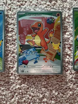 Pokemon First Partner Illustration Collection Series 1 Kanto Region 037 038 039 - Image 5