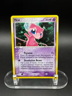 Pokemon TCG: Mew - Trainer's Challenge Set 040 Nintendo Promo Holo 2006 - NM - Image 1