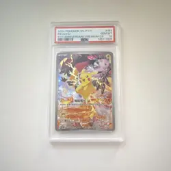 Pokemon Pikachu 5th Anniversary Premium CS Holo Promo PSA 10 153 2024 - Image 1