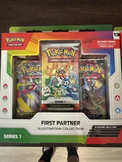 Pokemon First Partner Illustration Collection Series 1 FACTORY SEALED - 2x - Image 2