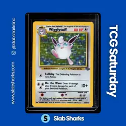 1999 POKEMON JUNGLE #16/64 WIGGLYTUFF HOLO RARE - Image 1