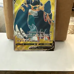 Copperajah V (Full Art) #187/192 Pokemon Rebel Clash near mint ships fast - Image 3